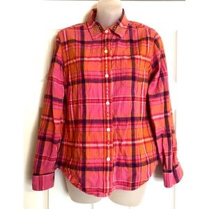 Lucky Brand Studded Flannel Shirt